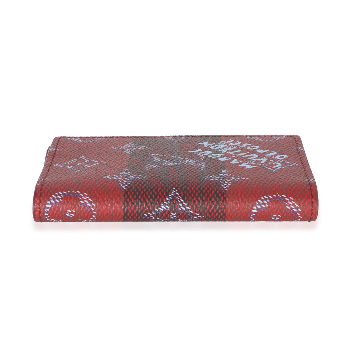 Louis Vuitton Red Monogram Canvas Heritage Pocket Organizer Wallet 5