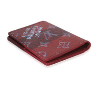 Louis Vuitton Red Monogram Canvas Heritage Pocket Organizer Wallet 6