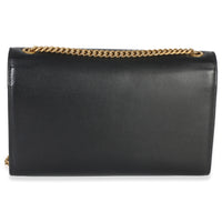 Saint Laurent Black Grain De Poudre Medium Kate Chain Bag Handbag 4