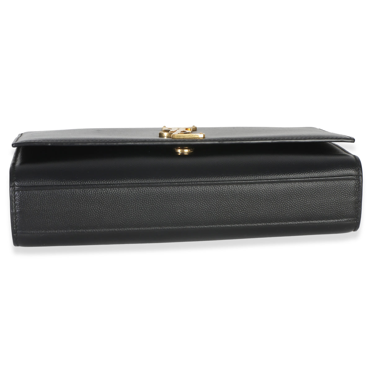 Saint Laurent Black Grain De Poudre Medium Kate Chain Bag Handbag 5