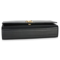Saint Laurent Black Grain De Poudre Medium Kate Chain Bag Handbag 5