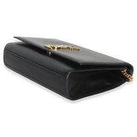 Saint Laurent Black Grain De Poudre Medium Kate Chain Bag Handbag 6
