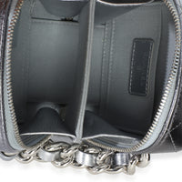 Chanel Metallic Quilted Lambskin Coco Punk Clutch With Chain Handbag 9