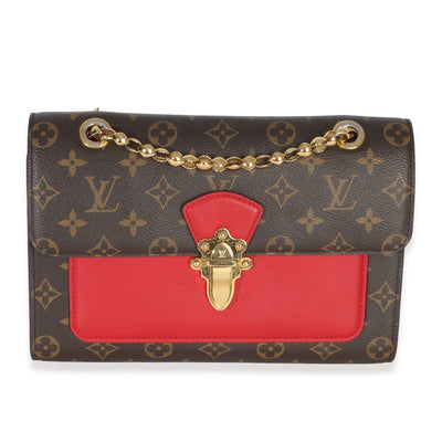 Louis Vuitton Cherry Monogram Canvas Victoire Chain Bag Handbag fv