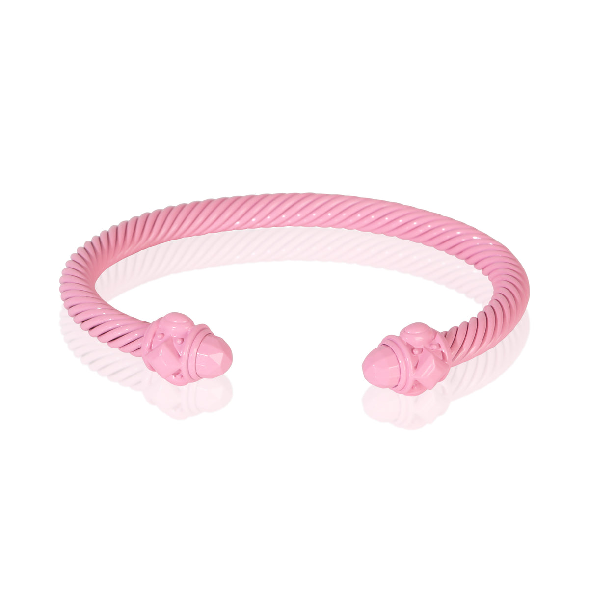 David Yurman Pink Aluminum Renaissance Bracelet fv