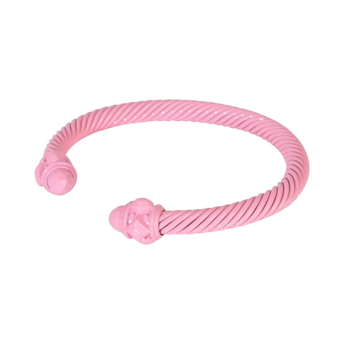 David Yurman Pink Aluminum Renaissance Bracelet sv