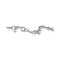 David Yurman Sterling Silver  Oval Link Bracelet bv