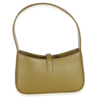 Saint Laurent Olive Smooth Calfskin Mini Le 5 A 7 Hobo Handbag 4