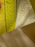 Hermès Clemence Bi Color Lime Nata Picotin Lock 18 PHW Handbag ad4