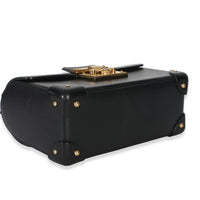 Gucci Black Azalea Calfskin Small Padlock Bamboo Shoulder Bag Handbag 7