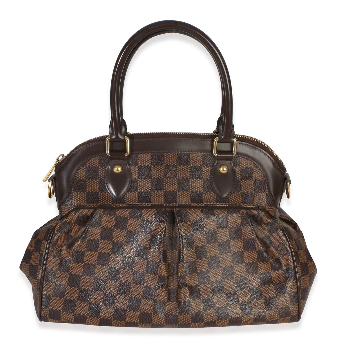 Louis Vuitton Damier Ebene Canvas Trevi PM Handbag fv