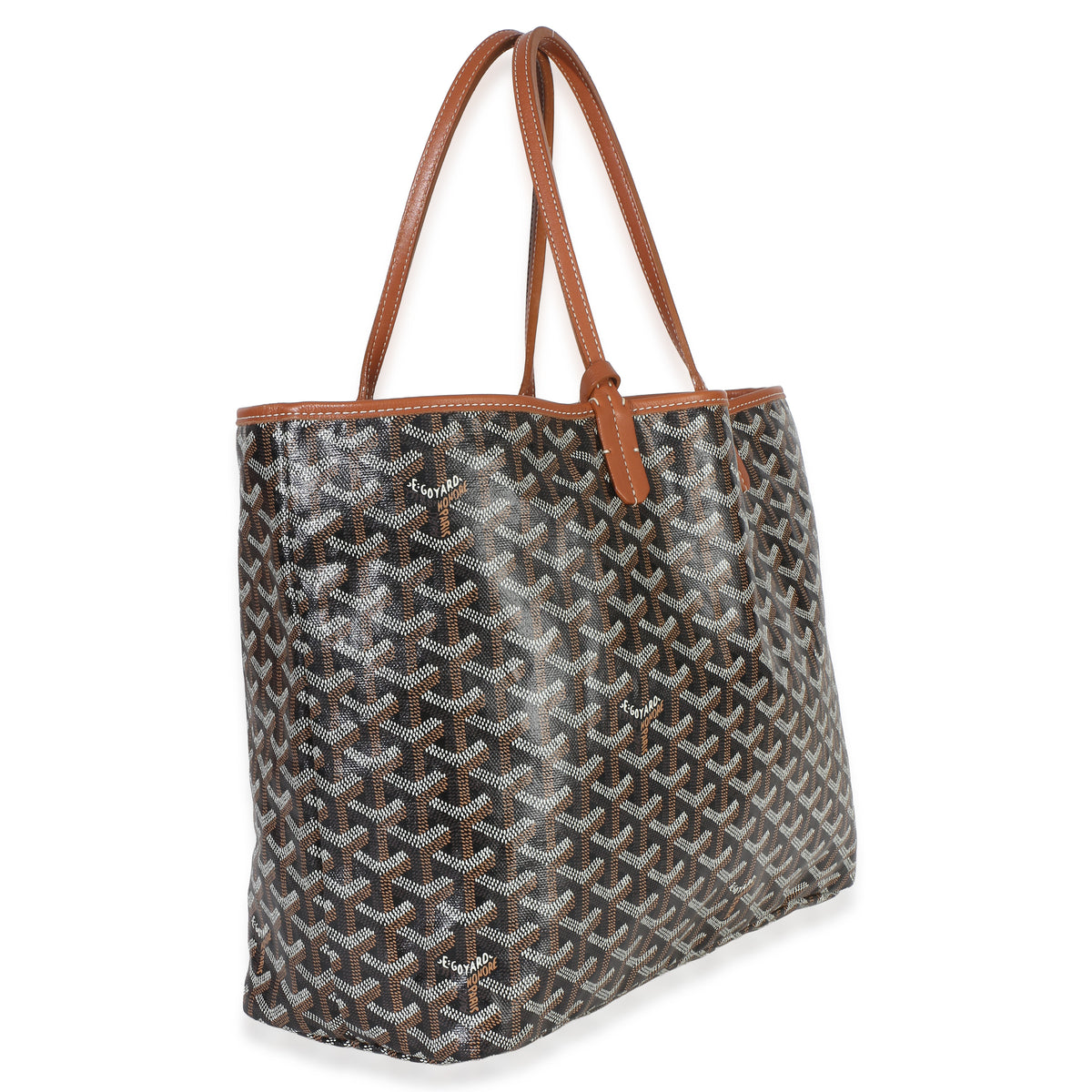 Goyard Black Gold ine Canvas Saint Louis PM Handbag 3