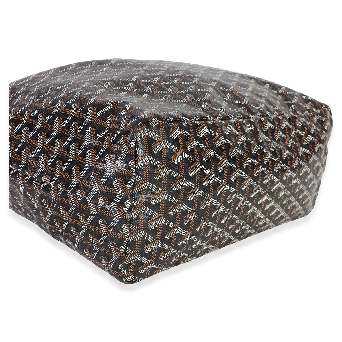 Goyard Black Gold ine Canvas Saint Louis PM Handbag 7