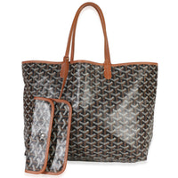 Goyard Black Gold ine Canvas Saint Louis PM Handbag fv