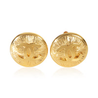 Chanel Gold Plated  Earrings fv