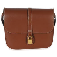 Celine Tan Smooth Calfskin Medium Tabou Flap Bag Handbag 2