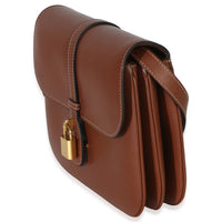 Celine Tan Smooth Calfskin Medium Tabou Flap Bag Handbag 3