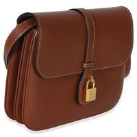 Celine Tan Smooth Calfskin Medium Tabou Flap Bag Handbag 4
