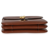 Celine Tan Smooth Calfskin Medium Tabou Flap Bag Handbag 6