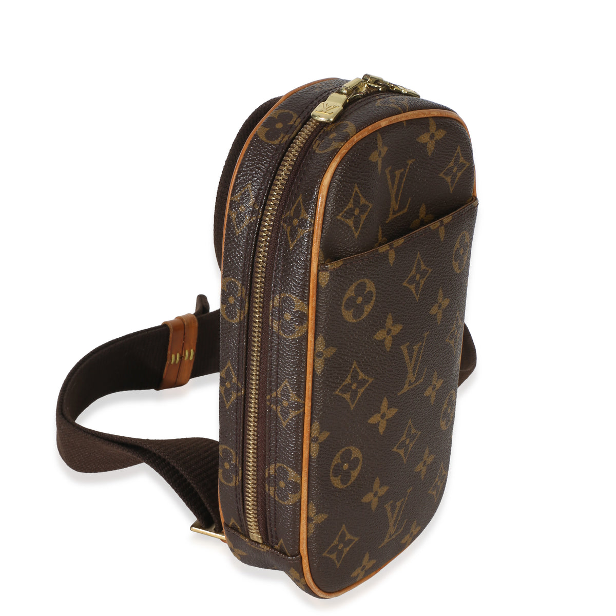 Louis Vuitton Monogram Canvas Gange Sling Bag Handbag pv