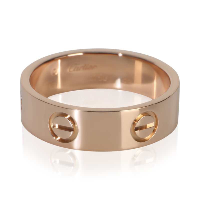 Cartier Rose Gold  Love Ring fv