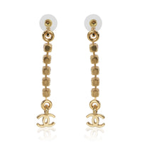 Chanel Gold Plated  2024 Rainbow CC Earrings pv