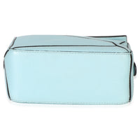 Loewe Light Blue Grained Calfskin Mini Puzzle Handbag 5
