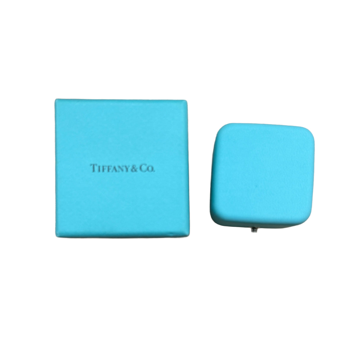 Tiffany & Co. Platinum  Double Milgrain Band box
