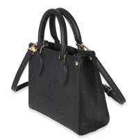 Louis Vuitton Black Monogram Empreinte Onthego BB Handbag 2