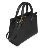 Louis Vuitton Black Monogram Empreinte Onthego BB Handbag 3
