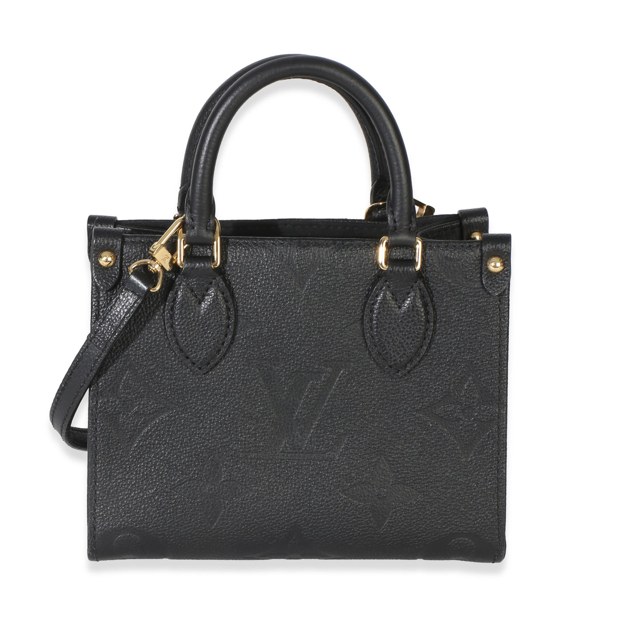 Louis Vuitton Black Monogram Empreinte Onthego BB Handbag 4