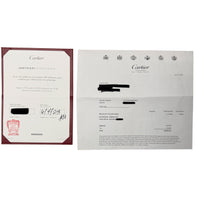 Cartier Yellow Gold  Love Bracelet box