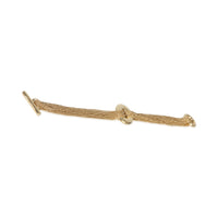Tiffany & Co. Yellow Gold  Multistrand Toggle Bracelet bv