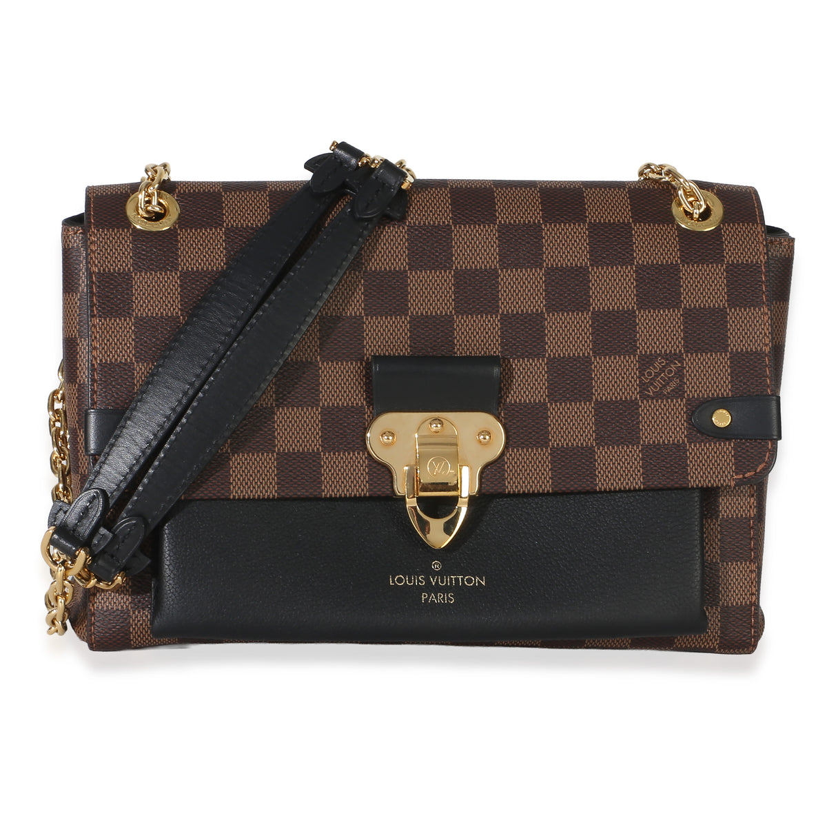 Louis Vuitton Black Damier Ebene Canvas Vavin PM Handbag id