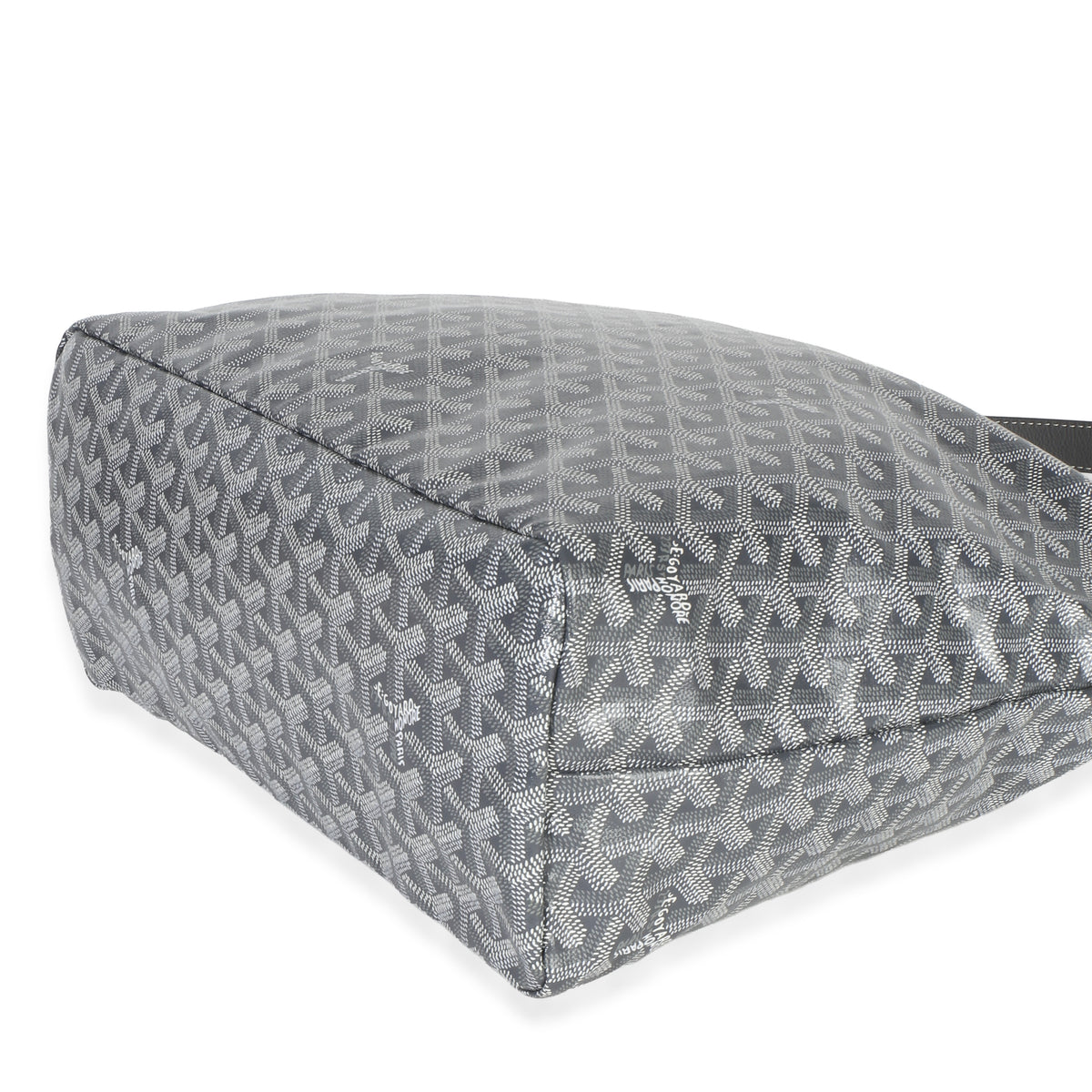 Goyard Grey ine Canvas Boheme Hobo Handbag 6