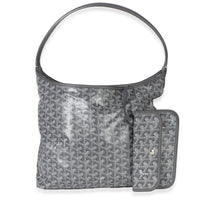 Goyard Grey ine Canvas Boheme Hobo Handbag 8