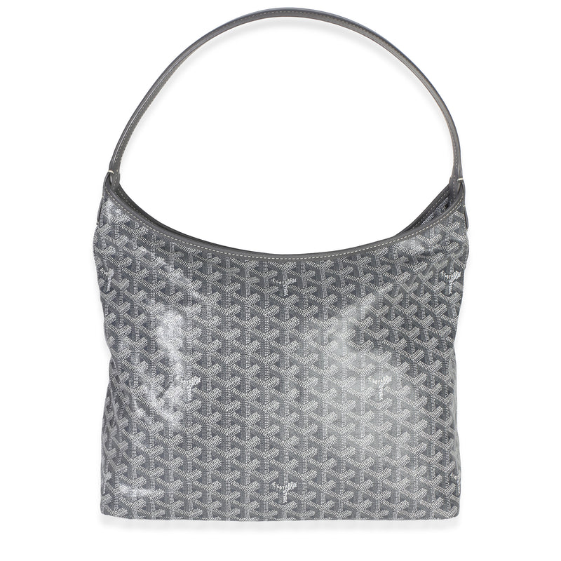 Goyard Grey ine Canvas Boheme Hobo Handbag id