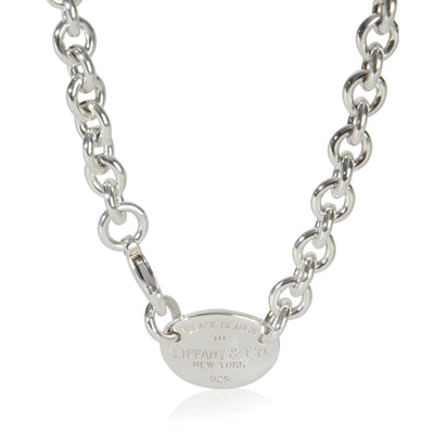 Tiffany & Co. Sterling Silver  Return To Tiffany Necklace