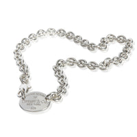 Tiffany & Co. Sterling Silver  Return To Tiffany Necklace