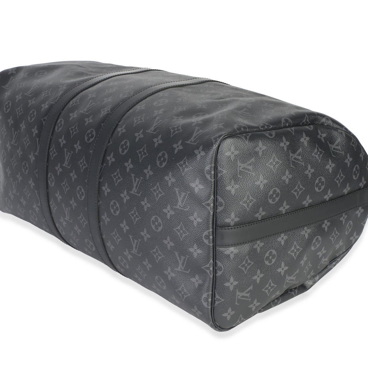 Louis Vuitton Monogram Eclipse Canvas Keepall Bandouliere 55 Handbag 6
