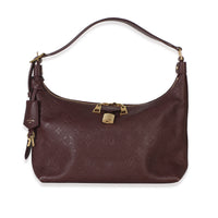 Louis Vuitton Burgundy Empreinte Monogram Sac Sport NM Handbag id