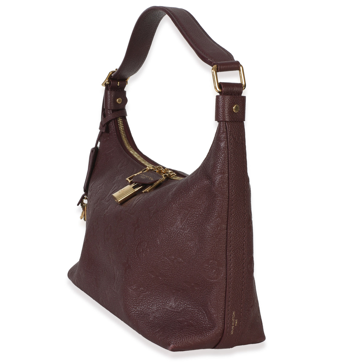 Louis Vuitton Burgundy Empreinte Monogram Sac Sport NM Handbag 2
