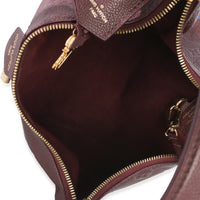 Louis Vuitton Burgundy Empreinte Monogram Sac Sport NM Handbag 8