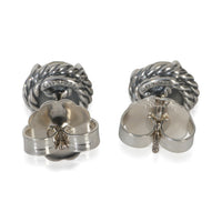 David Yurman Sterling Silver Quartz Chatelaine Earrings pv