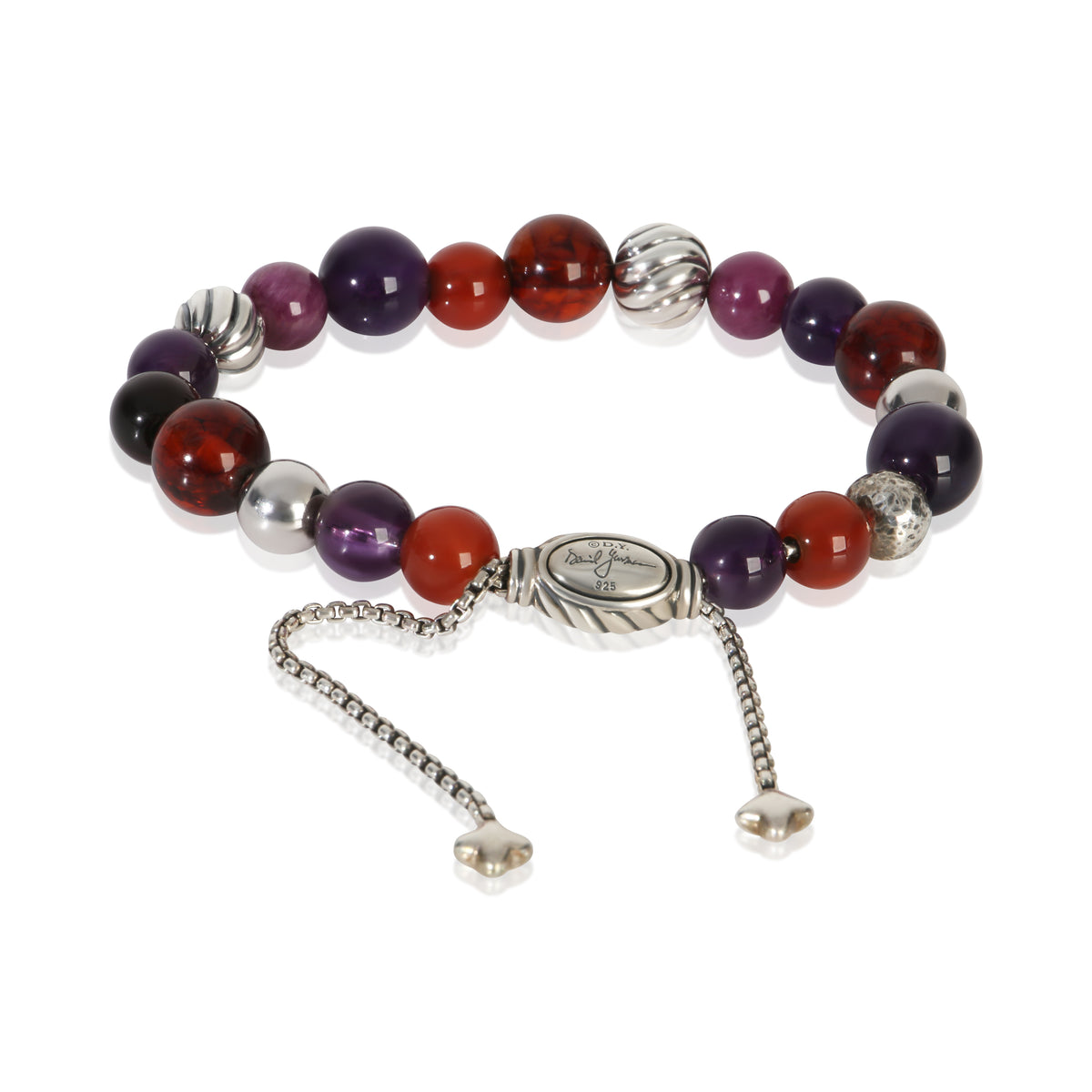 David Yurman Sterling Silver  Elements Bracelet pv