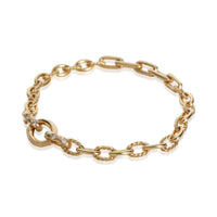 David Yurman Yellow Gold Diamond Mixed Link Bracelet sv