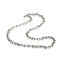 David Yurman Sterling Silver  Cable Rolo Chain Necklace pv