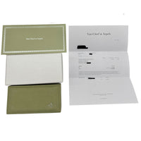 Van Cleef & Arpels Yellow Gold Tiger's Eye Vintage Alhambra Bracelet box