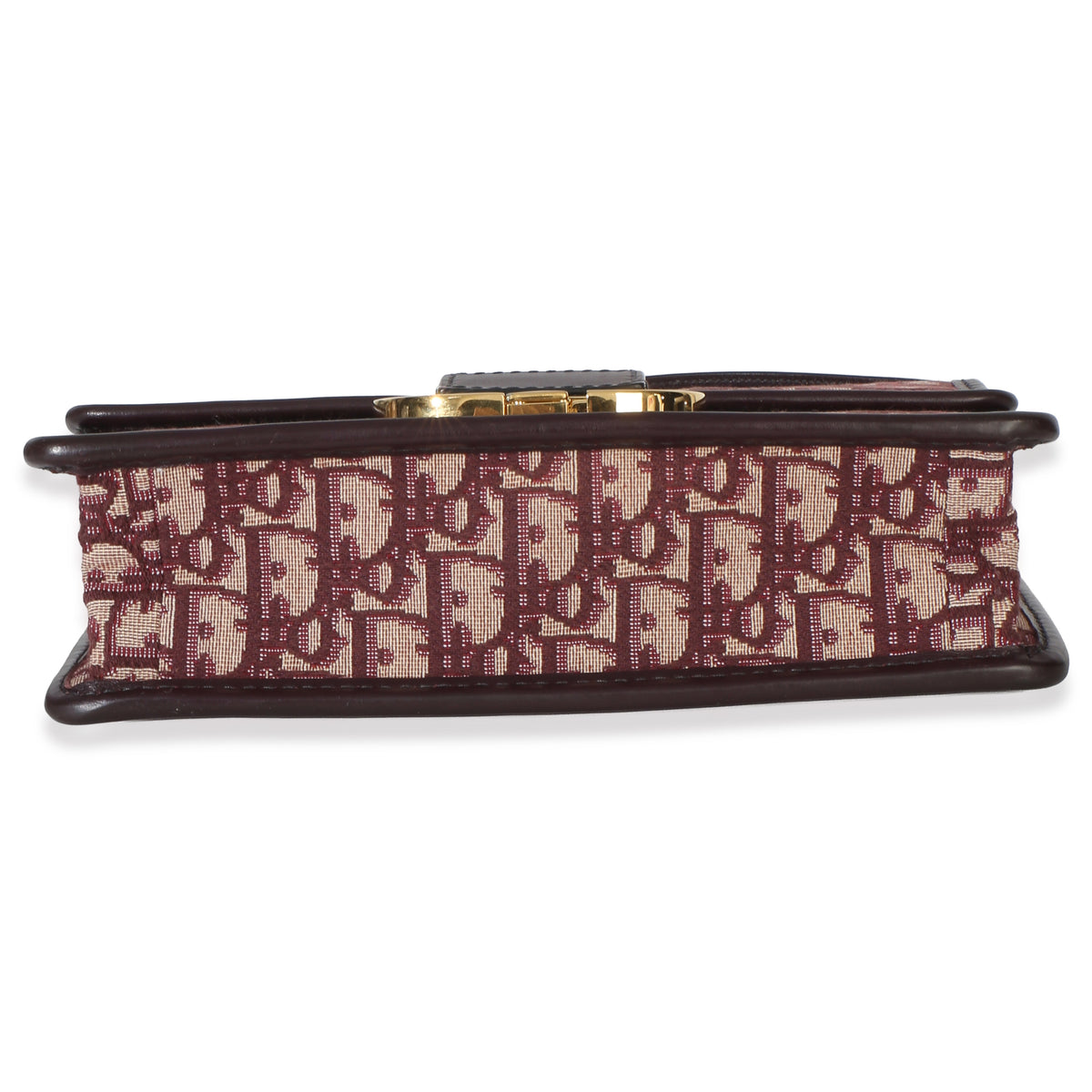 Christian Dior Burgundy Oblique 30 Montaigne Flap Handbag 5