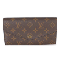 Louis Vuitton Monogram Canvas Sarah Wallet Wallet id